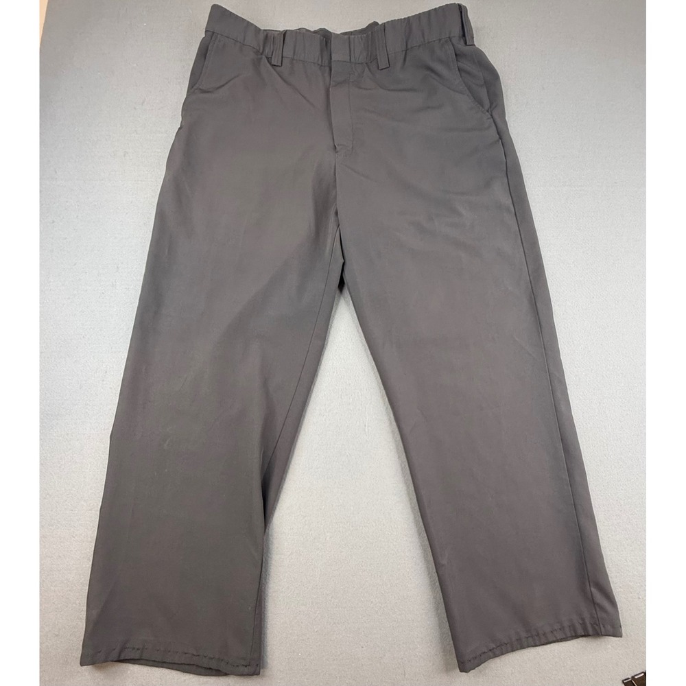 Smitty Official Umpire Pants Mens Grey Officiating Trousers Flat Front